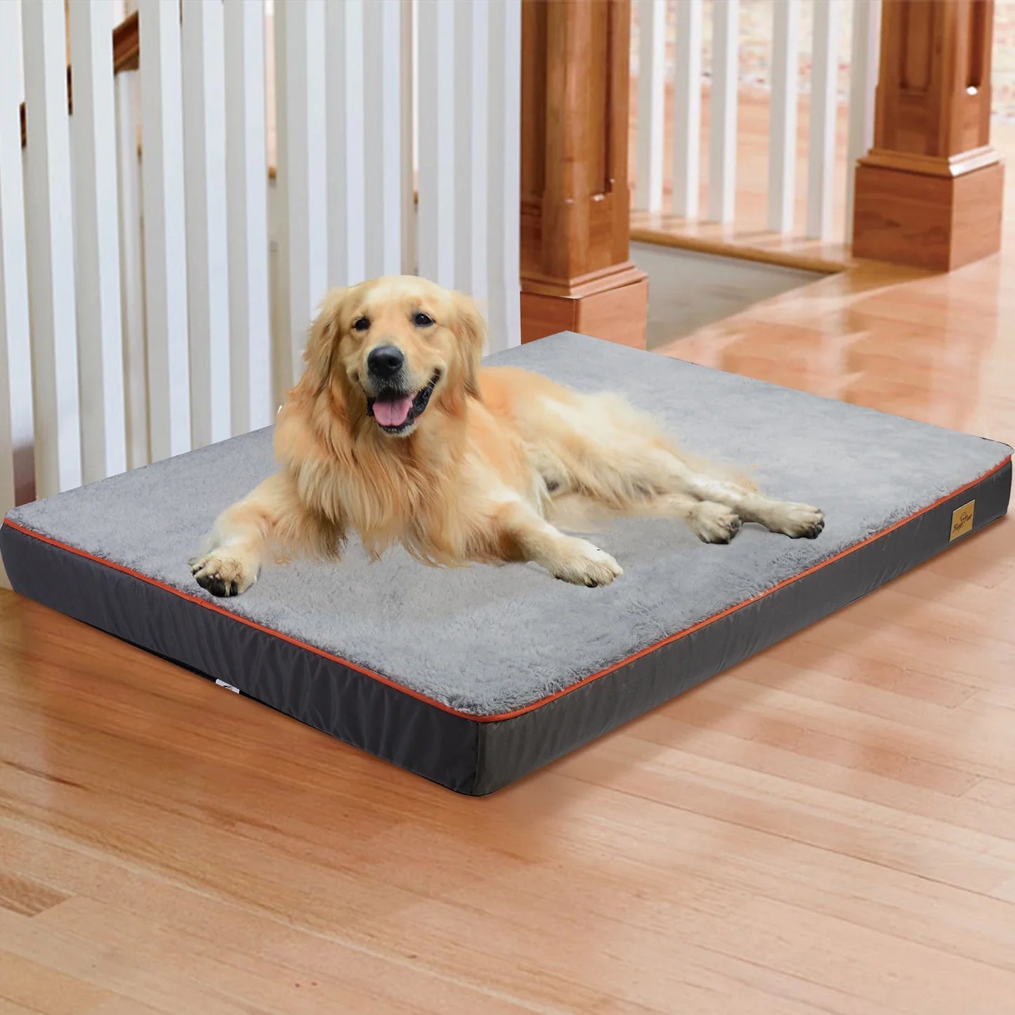 Comfortable Firm Dog Bed with Removable Cover