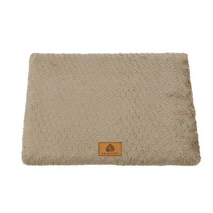 Ultra-Comfort Plush Dog Bed Mat