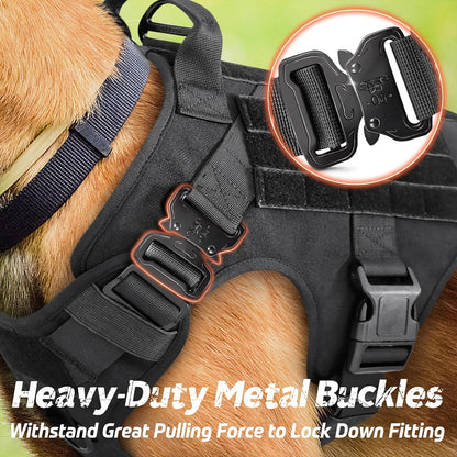 Tactical No Pull Dog Harness