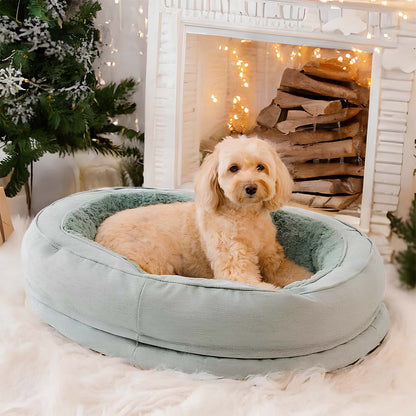 All-Season Donut Oval Dog & Cat Bed