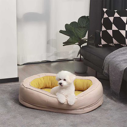 All-Season Donut Oval Dog & Cat Bed