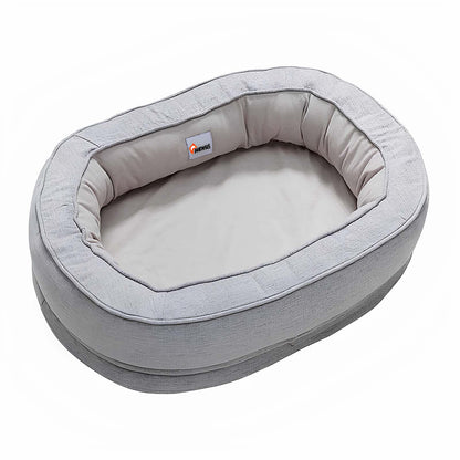 All-Season Donut Oval Dog & Cat Bed