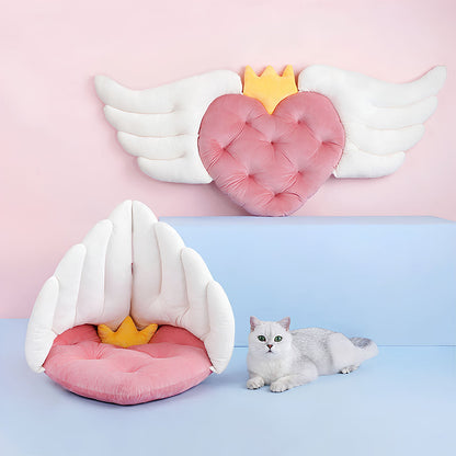 Angel Wings Transformable Dog & Cat Bed