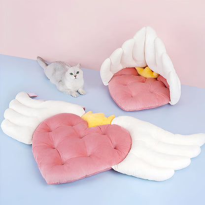 Angel Wings Transformable Dog & Cat Bed