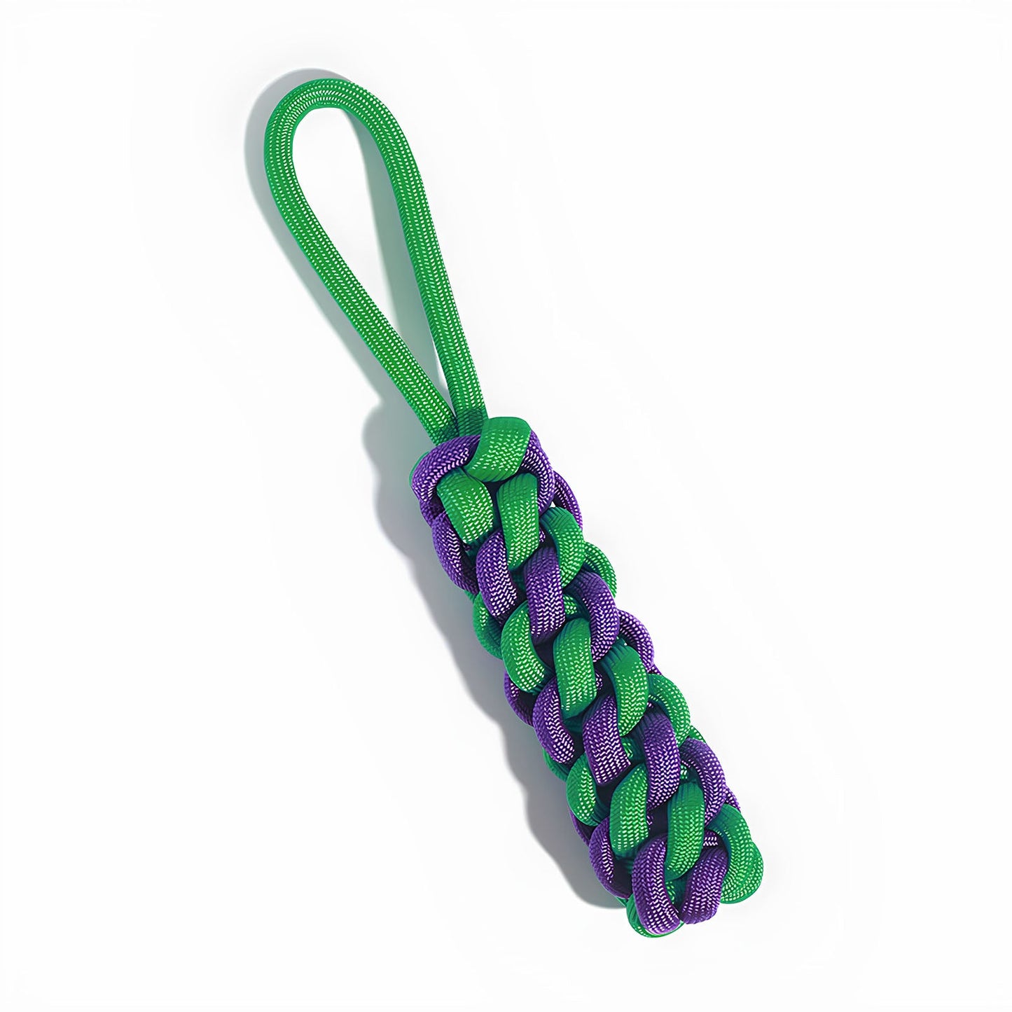 Color Clash Braided Rope Stick Tug Dog Toy