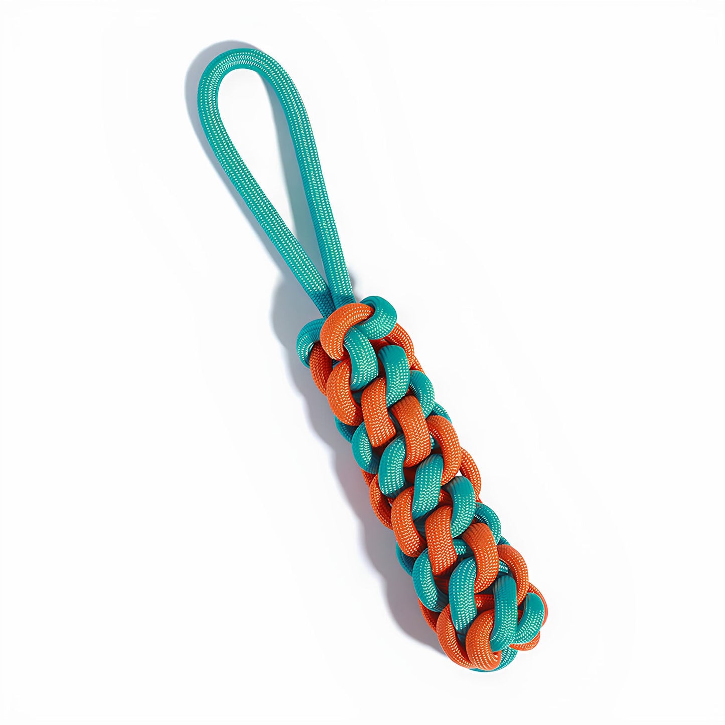 Color Clash Braided Rope Stick Tug Dog Toy