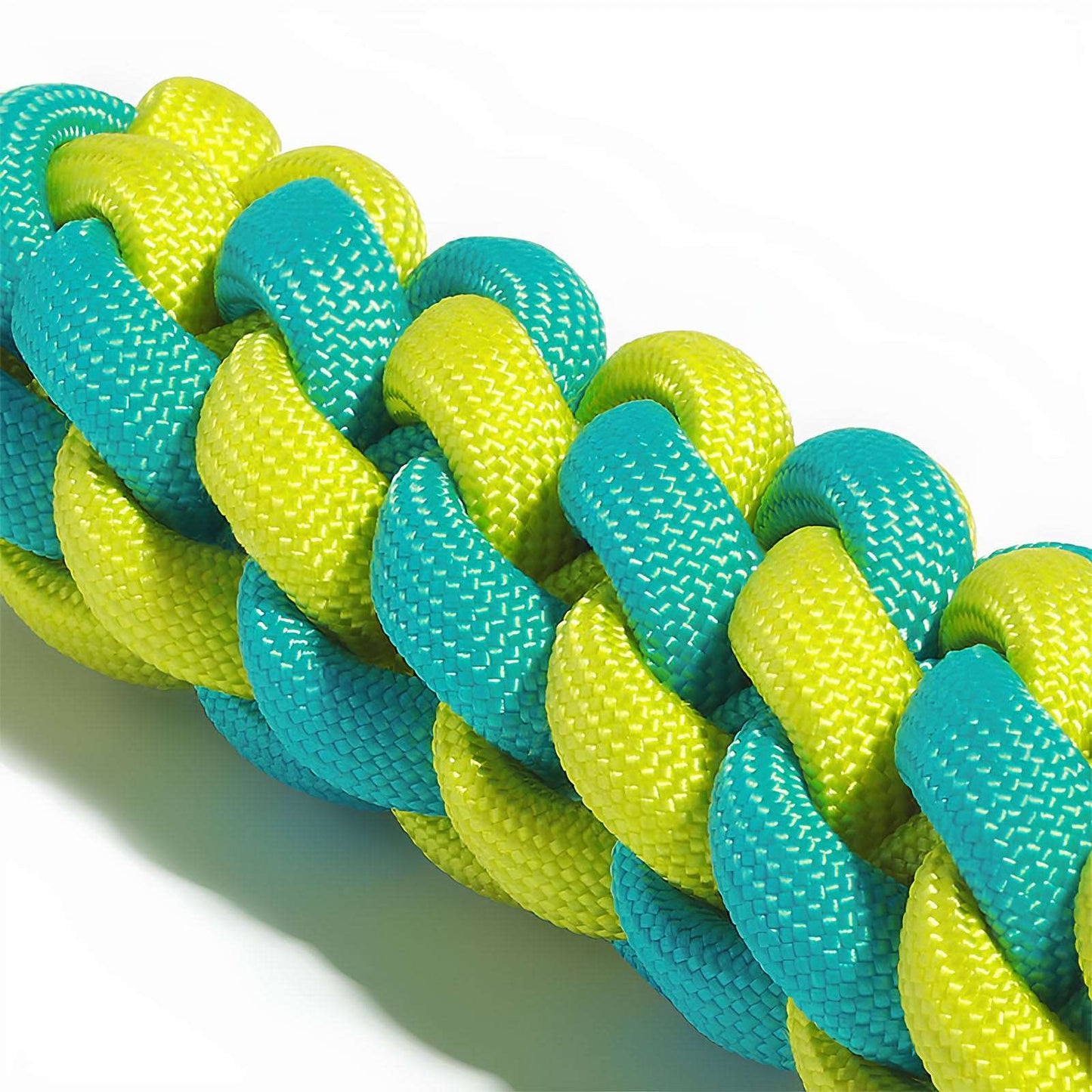 Color Clash Braided Rope Stick Tug Dog Toy