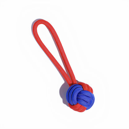 Color Clash Knots Rope Tug Toy for Dogs