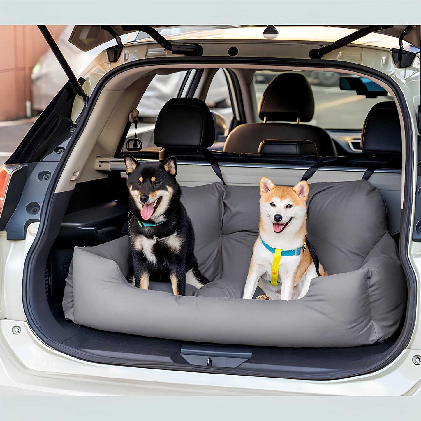 Comfort Car Bed Superior Safety for Medium-Large Dogs