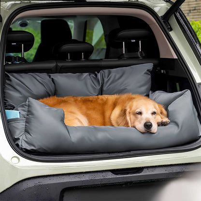 Comfort Car Bed Superior Safety for Medium-Large Dogs