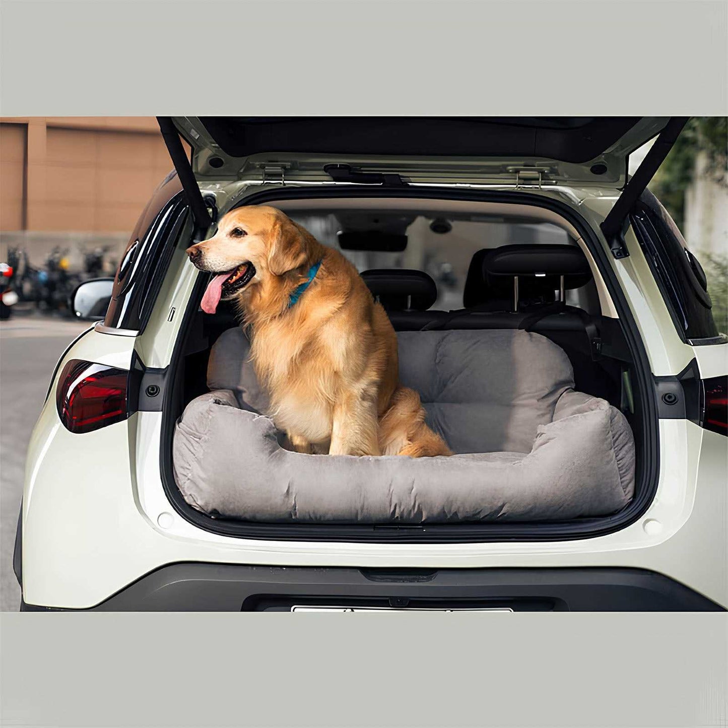 Comfort Car Bed Superior Safety for Medium-Large Dogs