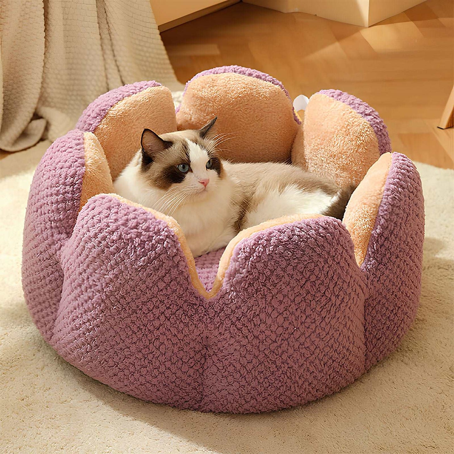 Comfy Pet Bed Cactus-Shaped Retreat for Pets