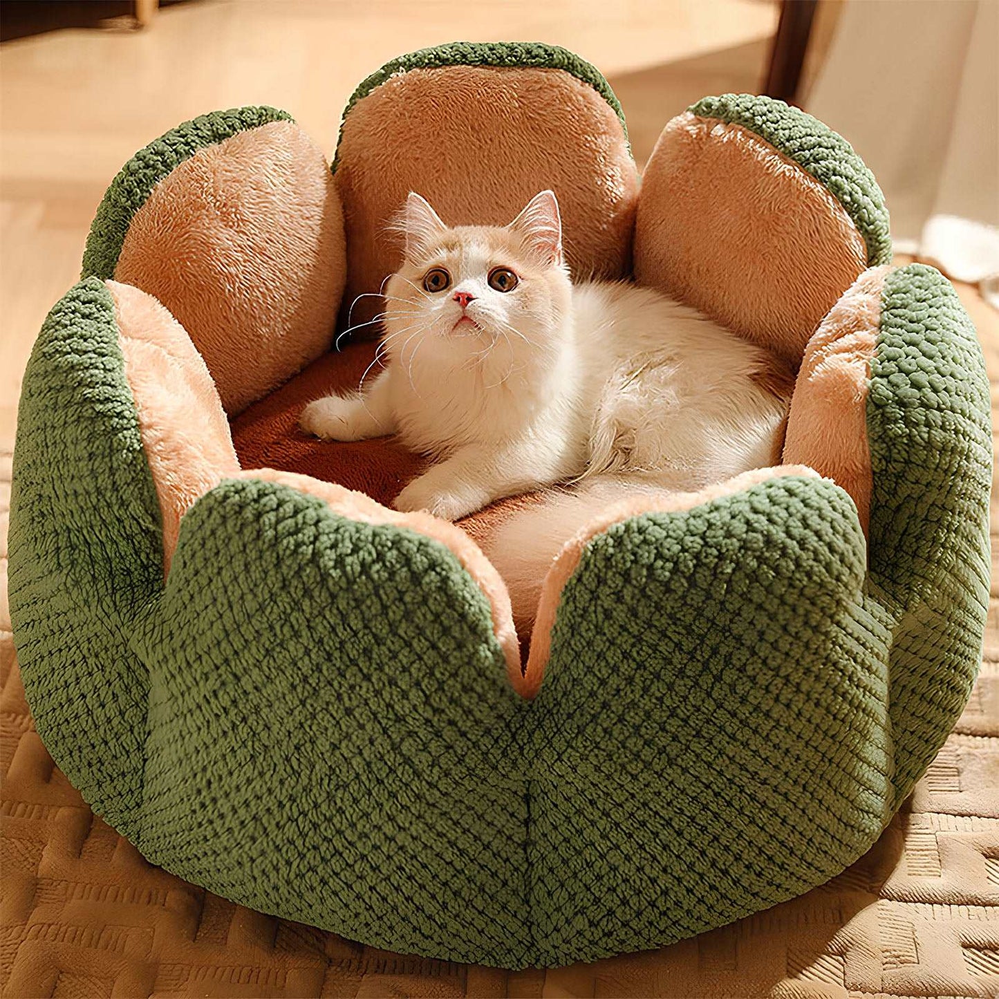 Comfy Pet Bed Cactus-Shaped Retreat for Pets