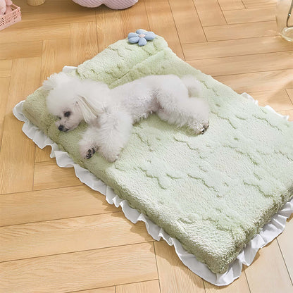 Cozy Plush Calming Bed Dog & Cat Bed