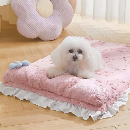 Cozy Plush Calming Bed Dog & Cat Bed