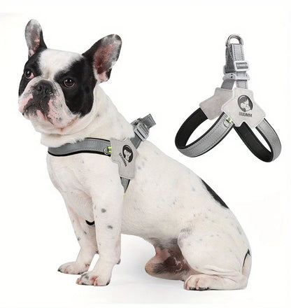 DUOMM Reflective Dog Harness with Hanging Ring