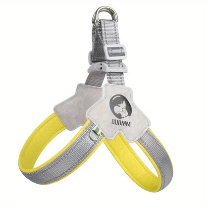 DUOMM Reflective Dog Harness with Hanging Ring