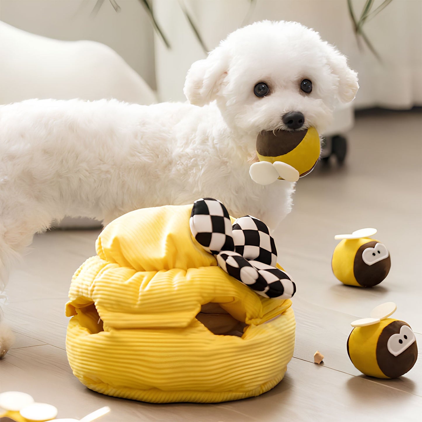 Honeycomb Interactive Snuffle Toy for Dogs