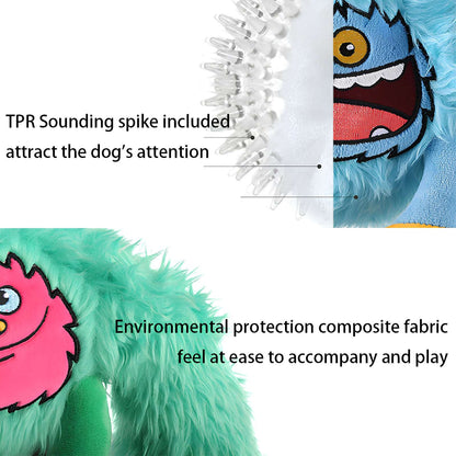 Longfoot Plush Sound-Producing Interactive Dog Toy