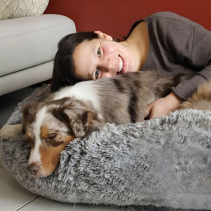 Luxury Super-Sized Human Dog Bed