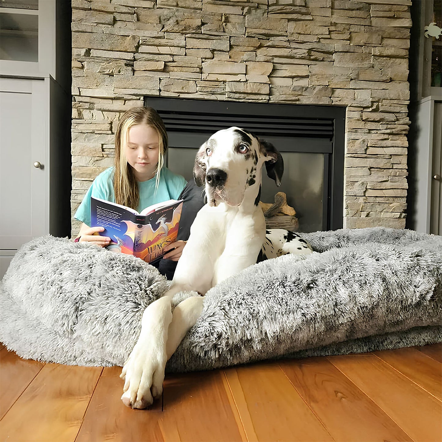 Luxury Super-Sized Human Dog Bed