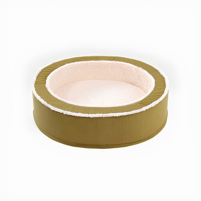 Orthopedic Cozy Round Dog Bed Supportive and Warm