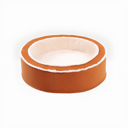 Orthopedic Cozy Round Dog Bed Supportive and Warm