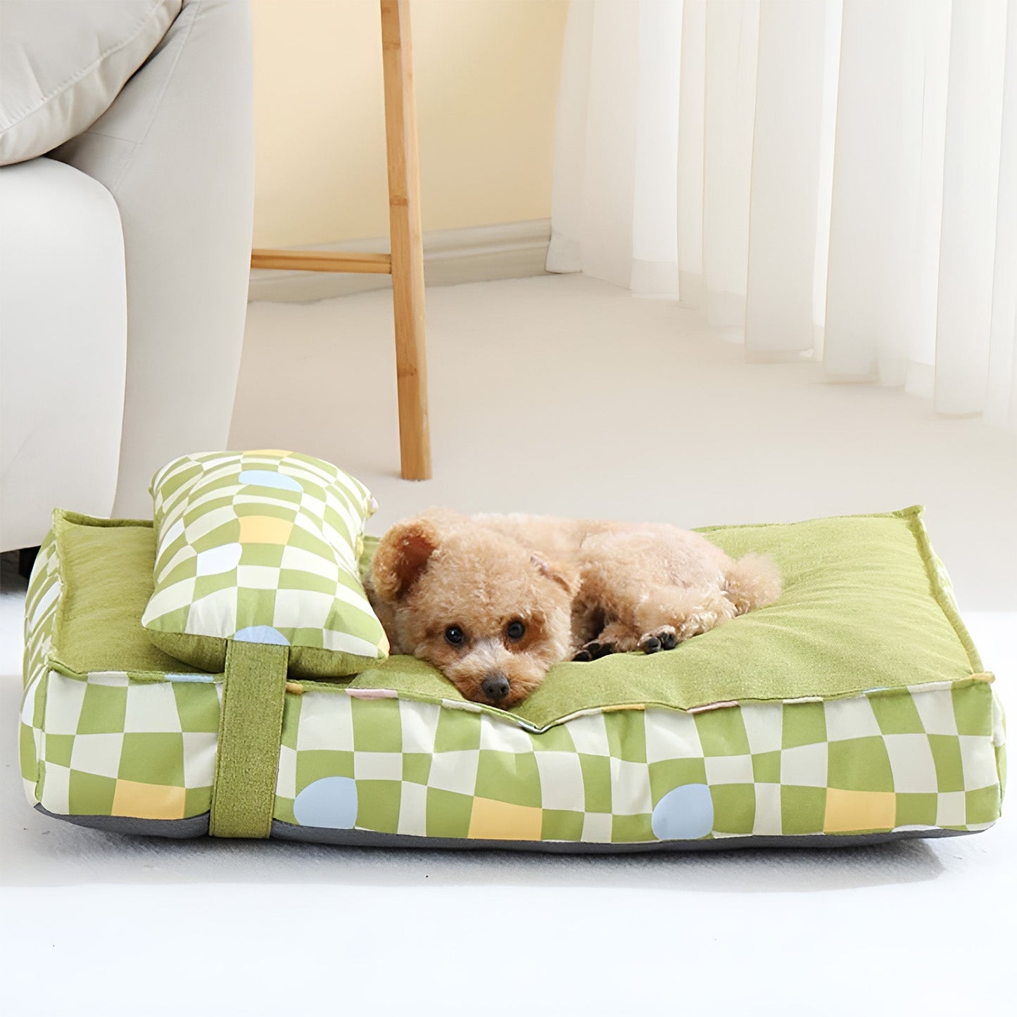 Orthopedic Quilted Pillow Dog & Cat Bed