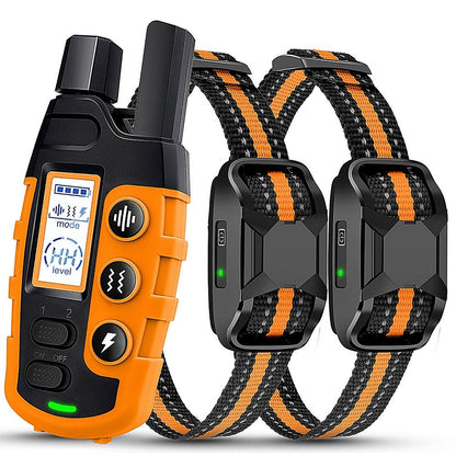 Premium 1000m Dog Training Collar with Remote - Waterproof, Rechargeable E-Collar for All Dog Sizes