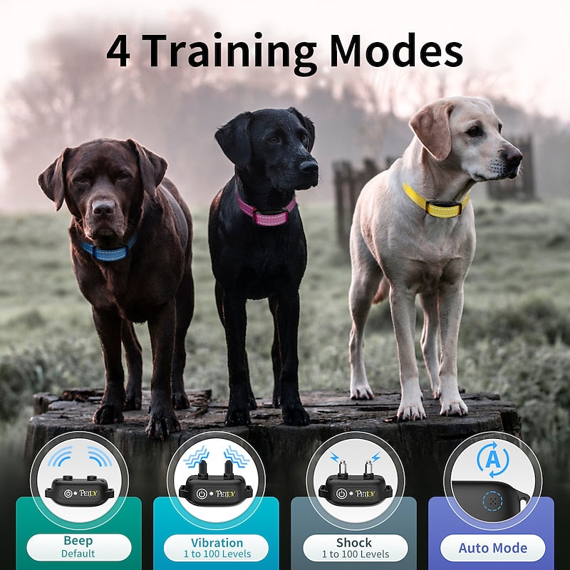 Shock Collar for Dogs 3 Advanced Dog Training Shock Collar