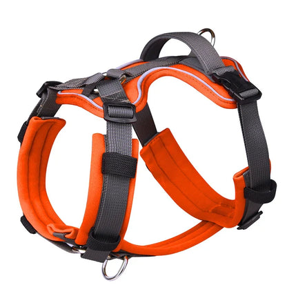 Pawfey Agile Dog Harness with Reflective Design and Strong Handle