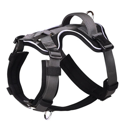 Pawfey Agile Dog Harness with Reflective Design and Strong Handle