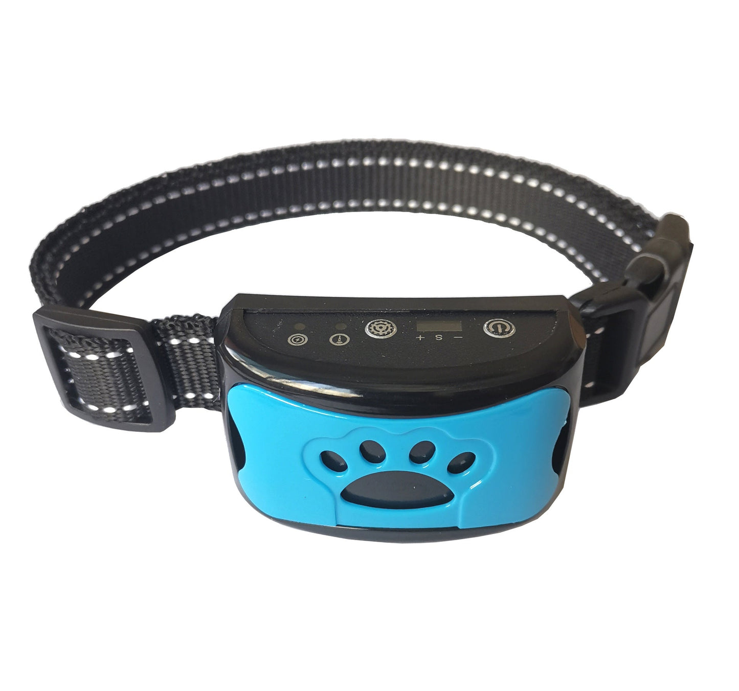 Pawfey Rechargeable Anti Bark Collar - Dual Ultrasonic and Shock Modes