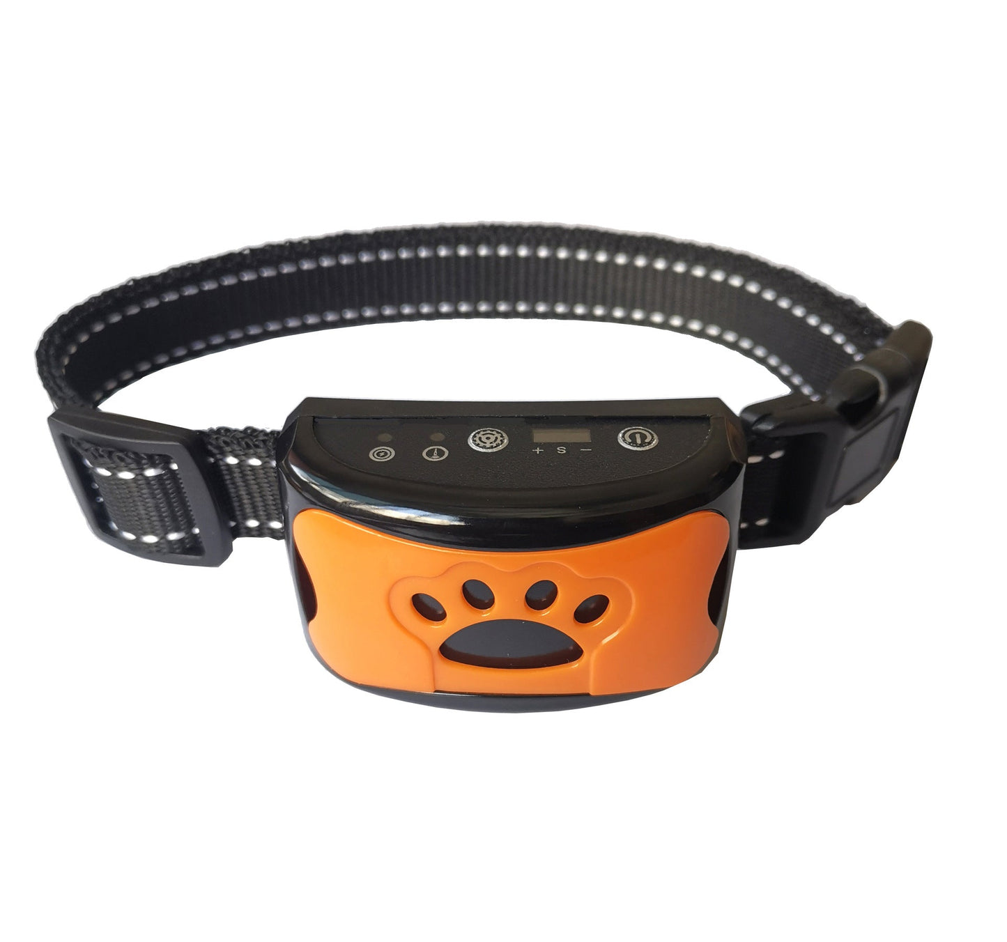 Pawfey Rechargeable Anti Bark Collar - Dual Ultrasonic and Shock Modes