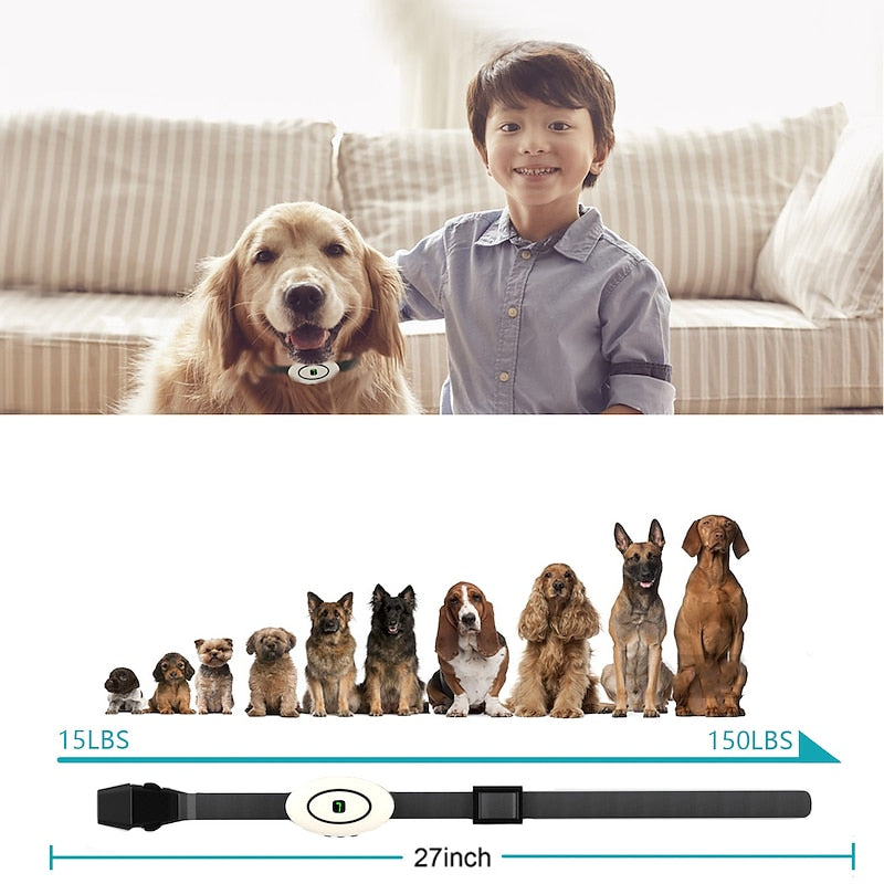 Anti Bark Dog Collar with Sensitivity Control