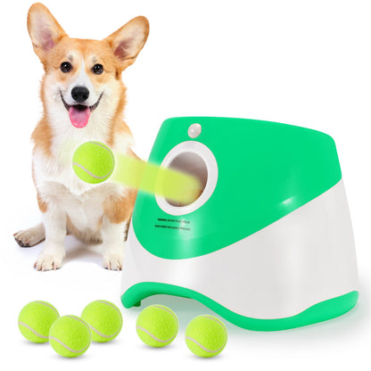 Automatic Outdoor Pet Ball Launcher - Dog Training Toys - Fetch Training and Exercise