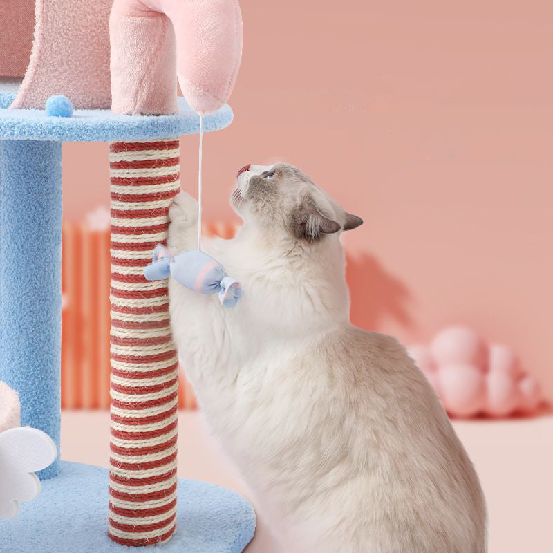 Candy Land Cat Tree And Scratching Posts