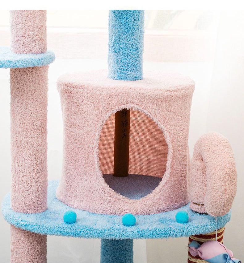 Candy Land Cat Tree And Scratching Posts