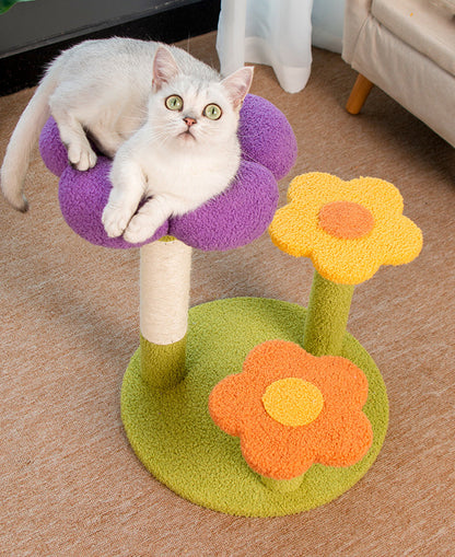 Blooming Flower Cat Scratching Post