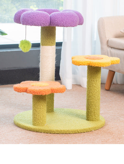 Blooming Flower Cat Scratching Post