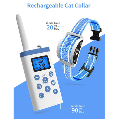 Premium Cat Training Collar with Remote Control