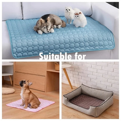 Dog and Cat Cooling Mat - Keep Your Pet Cool and Comfortable