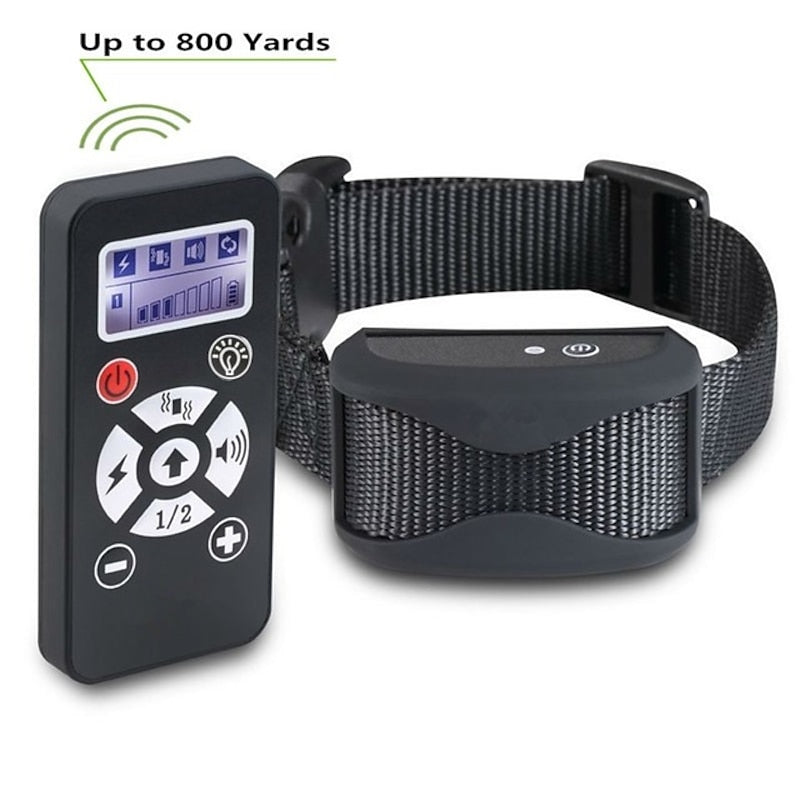 Advanced Remote Control Dog Training Collar - Waterproof &amp; Rechargeable