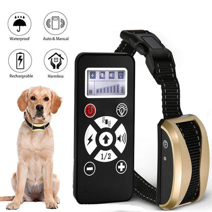 Advanced Remote Control Dog Training Collar - Waterproof &amp; Rechargeable