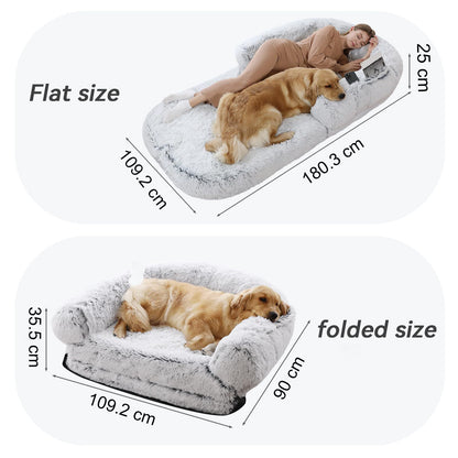 Pawfey Ultimate Human Dog Bed for Cozy Naps with Your Pet