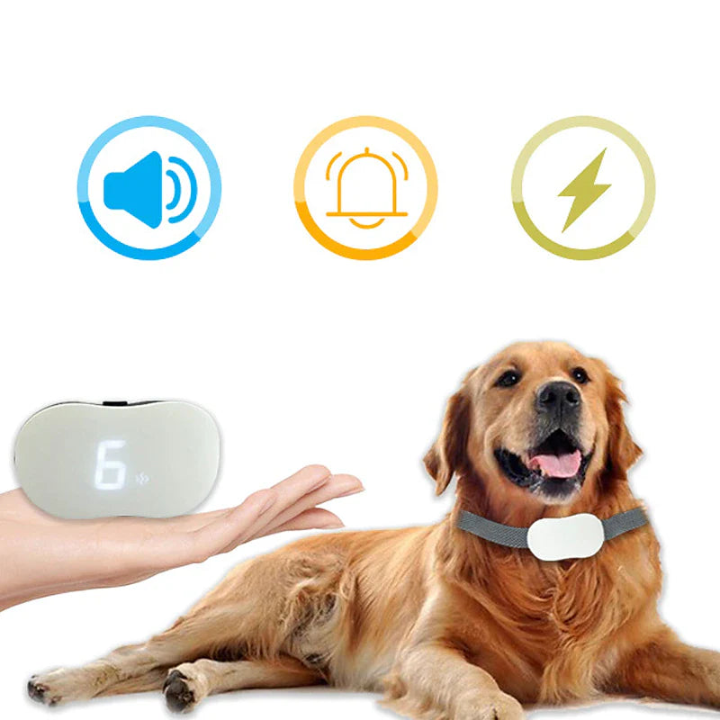 Intelligent Ultrasonic Anti-Bark Dog Training Collar