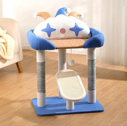 Jester Cat Scratching Post