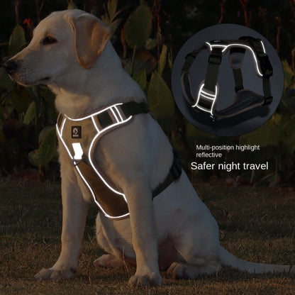 Reflective No-Pull Dog Harness for Safe and Comfortable Walks