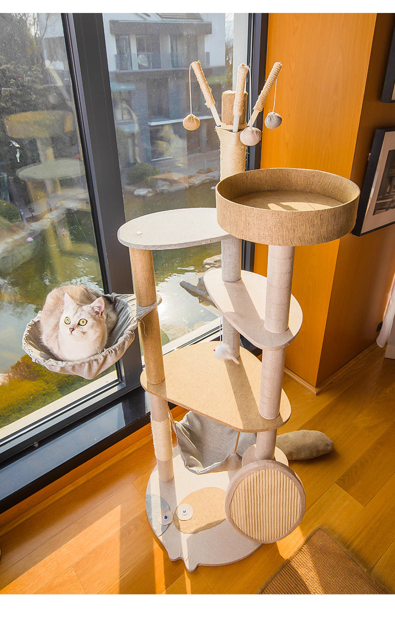 Multi-Level Luxury Cat Tree Tower