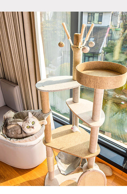 Multi-Level Luxury Cat Tree Tower